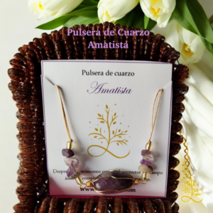 Pulsera de Cuarzo - Amatista