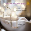 Collar de Cuarzo Rosa