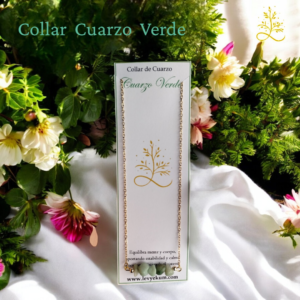 Collar de Cuarzo Verde
