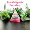 Pirámide Cuarzo Rosa
