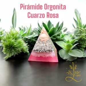 Pirámide Cuarzo Rosa