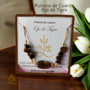 Pulsera de Cuarzo - Ojo de tigre